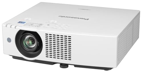 Panasonic PT-VMZ71 WUXGA LCD Laser Projector, 7000 Lumens, White