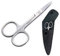 Sularpek 1 Piezas Tijera Para Uñas, Tijeras Manicura, Tijeras para Cutículas de Acero Inoxidable, Tijeras para Uñas Extra Afiladas, para Cortar Cutículas, Recortar Cejas, Uñas