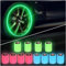 Tapas de Válvulas Luminosas para Coche, 12 Piezas Tapones de Válvulas de Neumáticos Fluorescentes Universales, Calavera Tapas Luminosas para Válvulas de Aire para Coche Bicicleta Moto