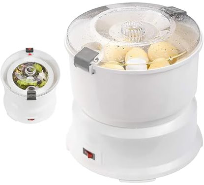 LIULIQ Pelapatate Elettrico Commerciale, Pelapatate Automatico E Disidratazione delle Verdure, Azionamento a Un Pulsante, per Uso Domestico Cucina Domestica Ristorante Uso Commerciale