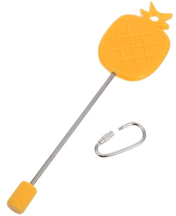 TOYANDONA Papageien-futterhalter Aus Edelstahl Ananas-Vogel-spieß Für Käfigfütterung Obst Und Gemüsehalter Für Kleine Vögel Papageien-futterspielzeug Vogelbedarf