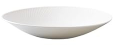 Assiette Vaisselle de cuisine d'hôtel 9 pouces, assiette creuse ronde en céramique, bol à chapeau fond plat blanc pur, froid motif diamant Vaisselle(9 in)