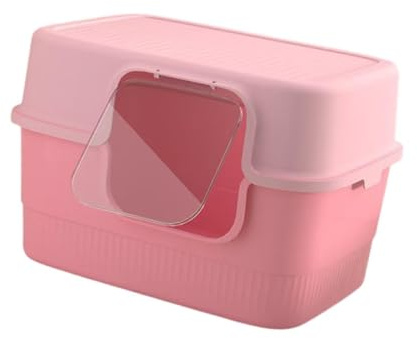 Allayu Inodoro para Gatos con Caja de Arena Completamente Cubierta Que Ofrece versatilidad y Facilidad de Limpieza. Incluye Pala para Gatos para su Limpieza. Caja Cerrada. Inodoro para