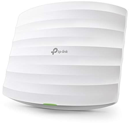 TP-Link EAP225 Omada AC1350 Gigabit Wireless Access Point Business WiFi Solution w/Mesh Support, Seamless Roaming & MU-MIMO PoE Powered SDN Integrated Cloud Access & Omada App White