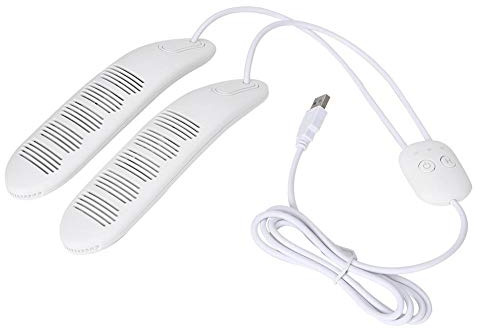 Zerodis USB Shoes Dryer, 5V Portable Footwear Dryer Intelligent Timing Deodorization Shoe Boot Drying Machine(White)