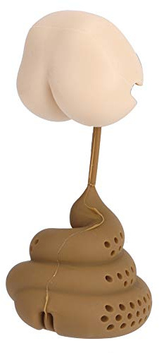Tee Infuser Kreative Lustige Poop Silikon Teesieb Innovative Silikon Tee Infuser Filter Lose Tee Sieb für Küche Teehaus April Narren Tag