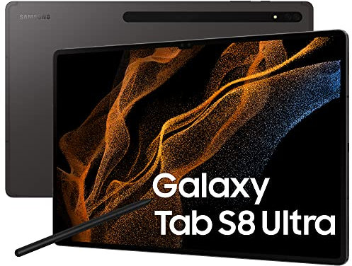 Samsung Galaxy Tab S8 Ultra 14.6 Pollici Wi-Fi RAM 12 GB 256 GB Tablet Android 12 Graphite [Versione italiana] 2022