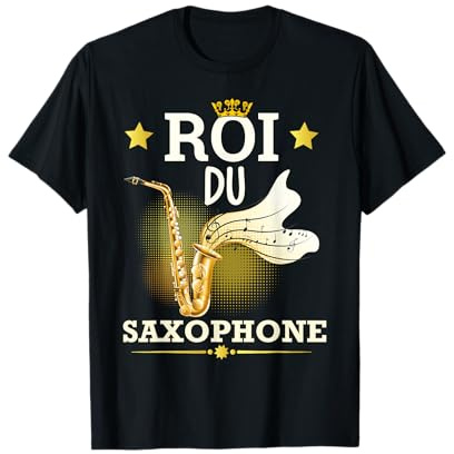 Roi du saxophone | Saxophoniste | Jazz Saxophone T-Shirt