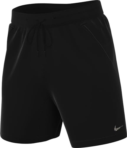 Nike Men's Form Dri-Fit 7 Unlined Versatile Shorts, Black/White, Large