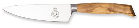 WEITZ Kochmesser 23 cm – Solinger Chefmesser aus Edelstahl mit ergonomischem Olivenholzgriff – Präzises, scharfes Küchenmesser – Hochwertige Profi-Qualität – Made in Germany