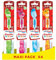 Aquafresh Cepillo de Dientes Infantil de Dientes de Leche, Para Niños de 3 a 5 Años, Suave Con Encías, Pack x4 Unidades (enviados de forma aleatoria)