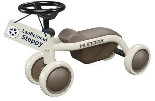 Hudora Steppy Balance-Fahrrad, Farbe Mocha (10911)