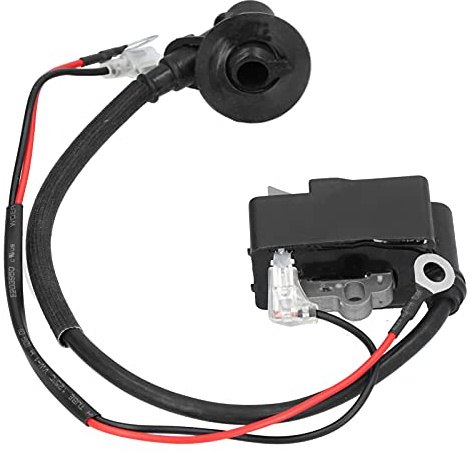 Qukaim Bobine d'allumage pour Stihl - Bobine d'allumage de rechange pour STIHL TS410 TS420, accessoires de tronçonneuse, compatible avec 42384001301, outil de jardinage de rechange