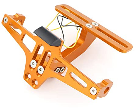 Kompatibel mit Kawasaki Ninja 650 ER-6N/F Ninja ZX-6R ZX-7R Versys 650 1000 Z1000 Motorrad Kennzeichen Heckschwanz ordentlich Kotflügel Eliminator(H)