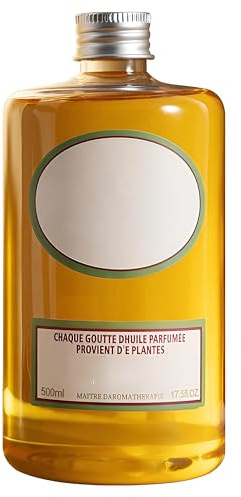 Aceite difusor de Hotel Collection, 500 ml (16,9 oz), aceites esenciales para aromaterapia, aceite aromático de larga duración con 5 varillas de caña, ideal para ambientadores(Westin White Tea)