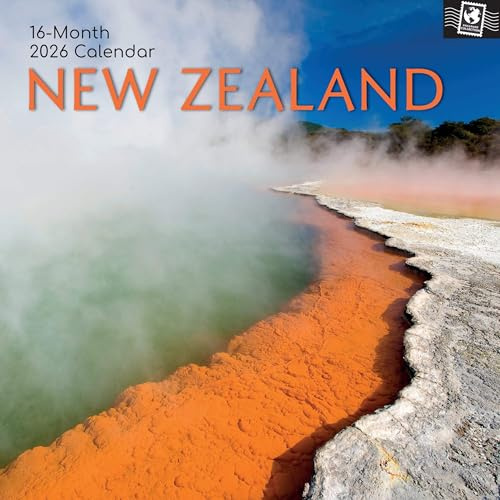 New Zealand – Neuseeland 2026 – 16-Monatskalender: Original The Gifted Stationery Co. Ltd [Mehrsprachig] [Kalender] (Wall-Kalender)