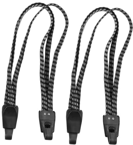 HEALLILY 2 correas para asiento trasero de bicicleta, cinturones de sujeción de carga duraderos para transportar de forma segura equipaje, bicicletas de montaña y motocicletas