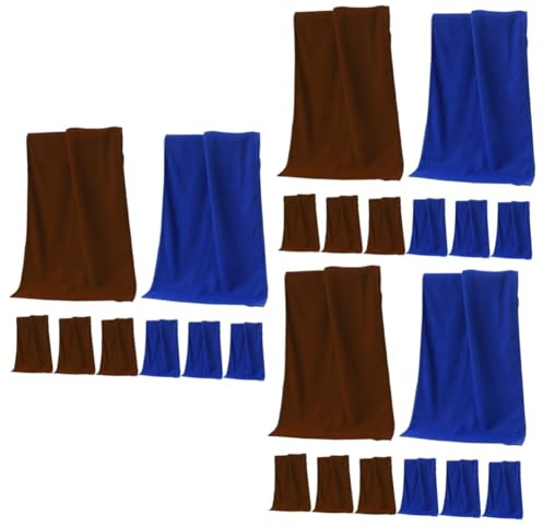 OATIPHO 3 Series Asciugamani in microfibra ultra assorbenti per cucina e pulizia per e dettagli superfici, resistenti e riutilizzabili, colore 8 pezzi x 3