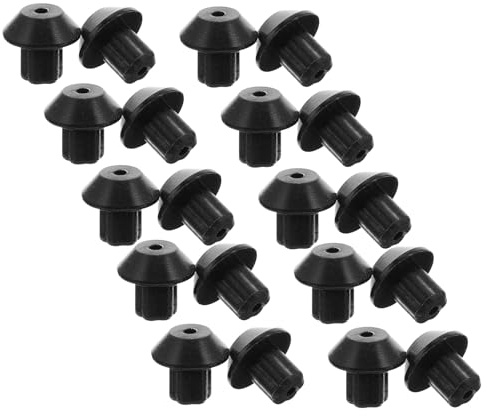 LOLIPPYY 48PCS Burner Grate Feet Rubber Pads for Gas Cooktop Range Stove Replacement Rubber Feet Bumpers Compatible with Multiple Models Tilt Support for Even Cooking