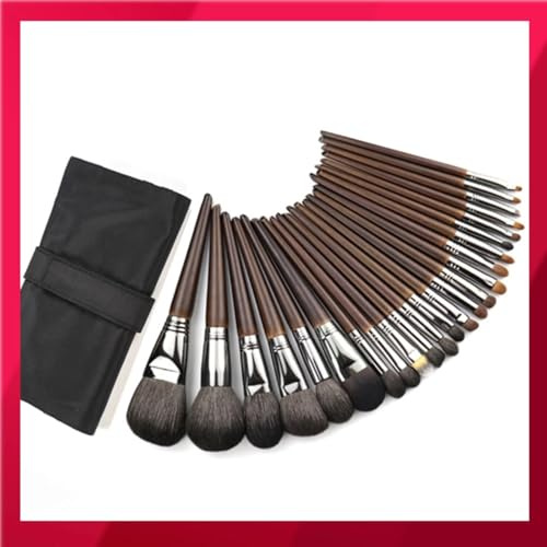 QIZLDBGF Makeupborstset 22 professionella premium djurullborstar