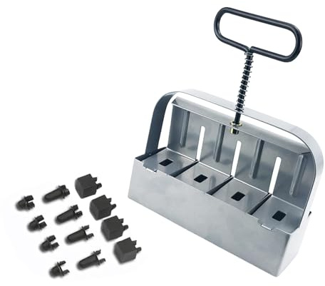 Ergonomic Garden Seeder Corrosions Resistant Manual Tool Easy To Carry For Hobbyists & Professional Alike Planting Aid