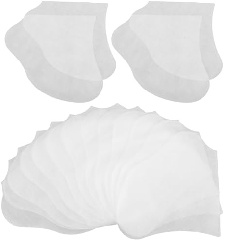 MUSISALY 50 Paare Fußmaske Überzieher aus Atmungsaktivem Vliesstoff Feuchtigkeitsspendende Lotion socken für Spa und Pediküre Öl Wasserabweisend für Fußpflege zu Hause Salon