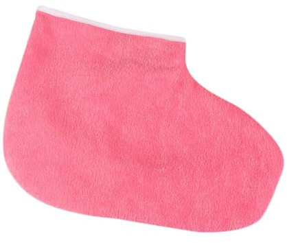 CHICAMPERA Copriscarpe Mantiene la Cera Calda Rosso, 1 Paio e Massimizza L'assorbimento di Umidità per Trattamento alla Paraffina per Trattamenti Professionali