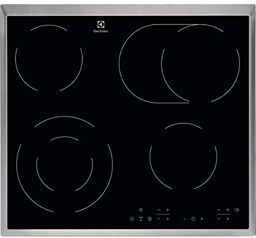 Electrolux EHF6346XOK Integrado Con placa de inducción Negro