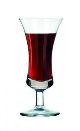 SOLAVIA Clear Glass Classic Stemmed Bar Sherry Glasses 50ml, Pack of 6 Ideal Homewarming Kitchen Accessory