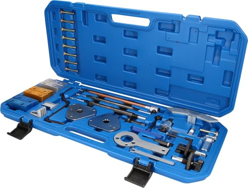 BRILLIANT TOOLS BT592800 Motor-Einstellwerkzeug-Satz für Fiat, Lancia [Powered by KS TOOLS] Mit Stabilem Blauen Transportkoffer 32-Tlg.
