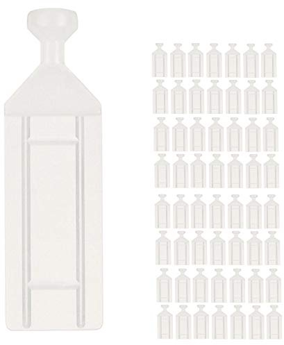 DMSE Wholesale Natural Nylon Sew in Tailslides Tail Slides Curtain Carriers Glides Sliders Slide, Rollers Tracks (56 Pack)