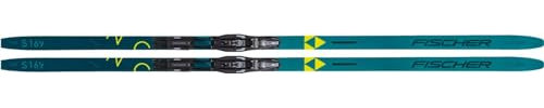 FISCHER Damen Inspire EF Set Nordic Cruising Ski blau 174