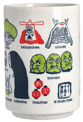 Benelic Spirited Away The Other Side of The Tunnel Japanische Teetasse – Offizielles Studio Ghibli Merchandise
