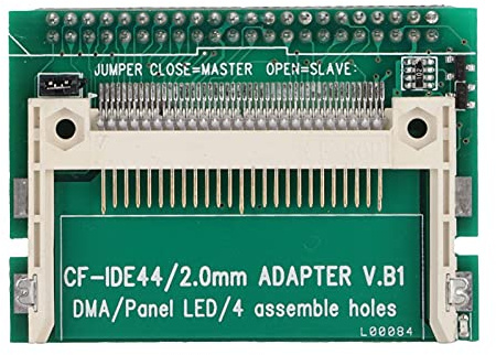 Mini CF to IDE Adapter Card, Adapter CF Card to Vertical 2.5 inch 44 Pin Female IDE Hard Disk Drive, Compatible for Windows/7/8/10, HDD Adapter Card for Laptop