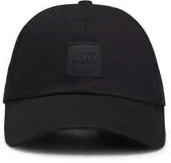 BOSS Herren Cole-Ant Sz35 Gürtel aus italienischem Leder mit gebürsteten Metalldetails