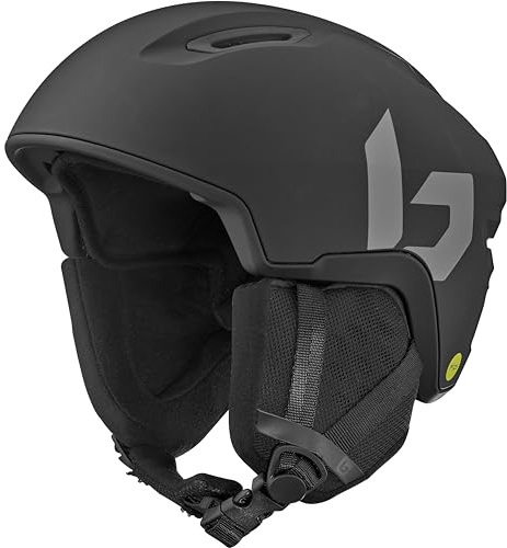 Bollé ATMOS MIPS Black Matte S 52-55cm - Snow Helmets - Black Matte - No Lens Reference - Size S - Unisex - Adult