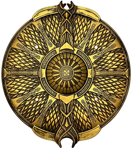 Fantasy Medieval God War Guardian Foam Shield for Video Game, Cosplay Costume Prop, LARP, Collection, Gift