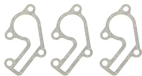 Thermostatdeckeldichtung, 2-Takt 3PCS Außenbord-Thermostatdichtung 9,9 PS 15 PS 682 12414 A1 Kunststoff-Korrosionsschutz zum Austausch