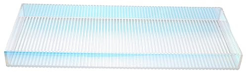 Hushuyuan Acryl-Waschtischtablett for Badezimmer, Arbeitsplatte, Papierhandtuchhalter, Badewannen-Organizer, Make-up-Tablett, Organizer, Seifentablett-Halter, Make-up-Paletten-Organizer, Gewürzregal,