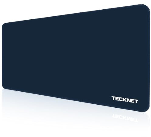 TECKNET Mauspad XXL Speed Gaming, 900x400 mm Schreibtischunterlage, Gamer Mouse Pad, Wasserdicht Mousepad, Spezielle Oberfläche Verbessert Präzision und Geschwindigkeit, rutschfeste Gummibasis