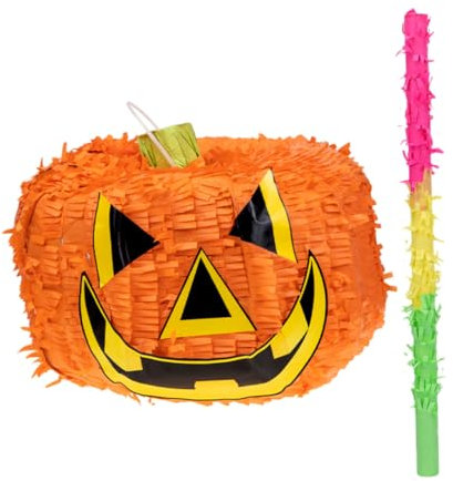 1 Satz Halloween Kürbis Pinata Süßigkeitenfüllung Dekorative Piñata für Halloween Partys Lustige Mitbringsel und Festliche Deko Elemente