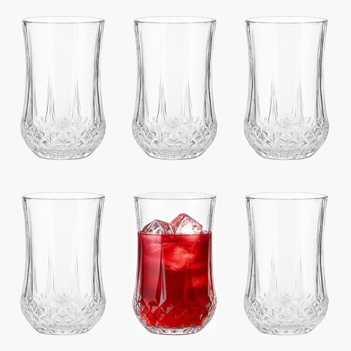 MelyshaHome Hochwertige Trinkgläser Set, viele Varianten, Spülmaschinenfest, Dickwandig & Langlebig, Wassergläser Saftgläser (Havanna - Cocktailgläser 12er Pack - 310ml, 12, stück)