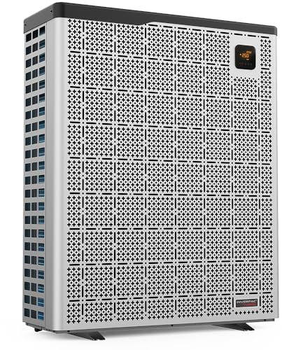 ZEALUX PX Pompa di Calore Full-Inverter per Piscine, Potenza di Riscaldamento di 9~35kW per Piscine Fino a 156 m³ di Volume, Basso Consumo Energetico e Sbrinamento Automatico (INVERPAC 30T)