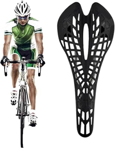 Fahrradsitzkissen,Fahrradsattel - Hohlspinne Cushion Light Sitz | Stoßdämpfendes Sitzkissen für Heimtrainer, Austausch des Fahrradsitzes für Mountainbikes