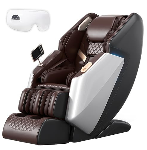 Massagesessel mit ergonomischem Design, Schaumstoffpolsterung und Heizfunktion für Entspannung und Komfort