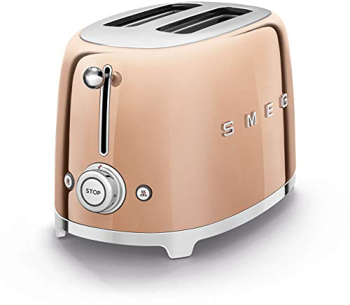 2 Slice Toaster, Extra Wide Slots, 3 pre set options, Rose Gold
