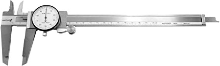 PAULIMOT Messschieber mit Uhr 0-200 mm, rostfrei INOX : Schnäppchen-Ausführung vorhanden