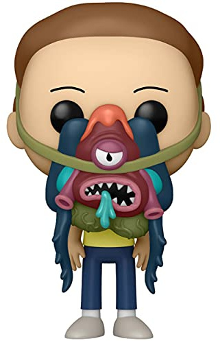 Funko Pop! Animation: Rick & Morty - Mortimer Morty Smith - Morty mit Glorzo Rick Vinyl - Rick and Morty - Vinyl-Sammelfigur - Geschenkidee - Offizielle Handelswaren - TV Fans