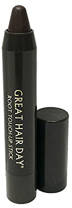 Joan Rivers Great Hair Day Root Touch Up Stick - Root Cover Up, Gray Hair Coverage, and Scalp Concealer for Thinning Hair (Brunette)