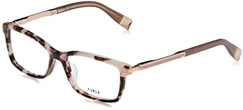 Furla Unisex VFU669 Sunglasses, 0AGK Avana Vintage Rosa/Marrone Lucido, 40